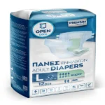 Πάνες Ενηλίκων Open Care, Large, 12τεμ. 01.01.0532